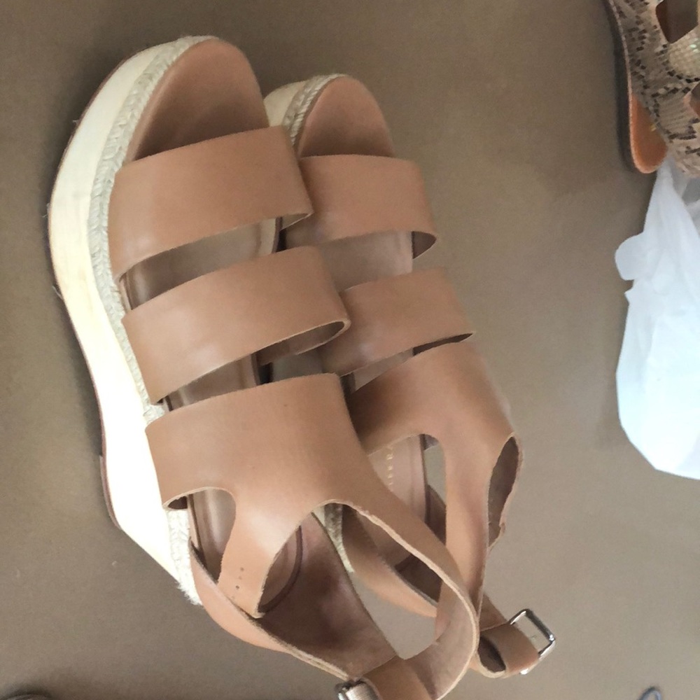 Loeffler Randal high heel platform Sandals